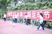 第二届足球节，全校每个年级每个班级都参加。参加人数大约为：384人次